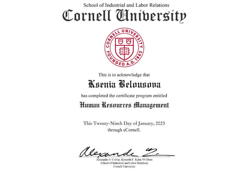 Certificate 4