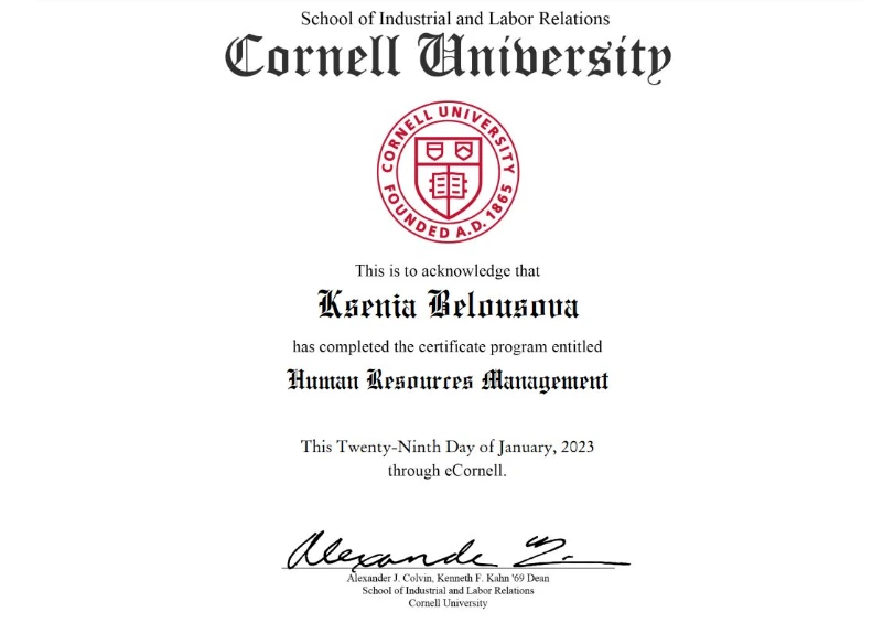 Certificate 4